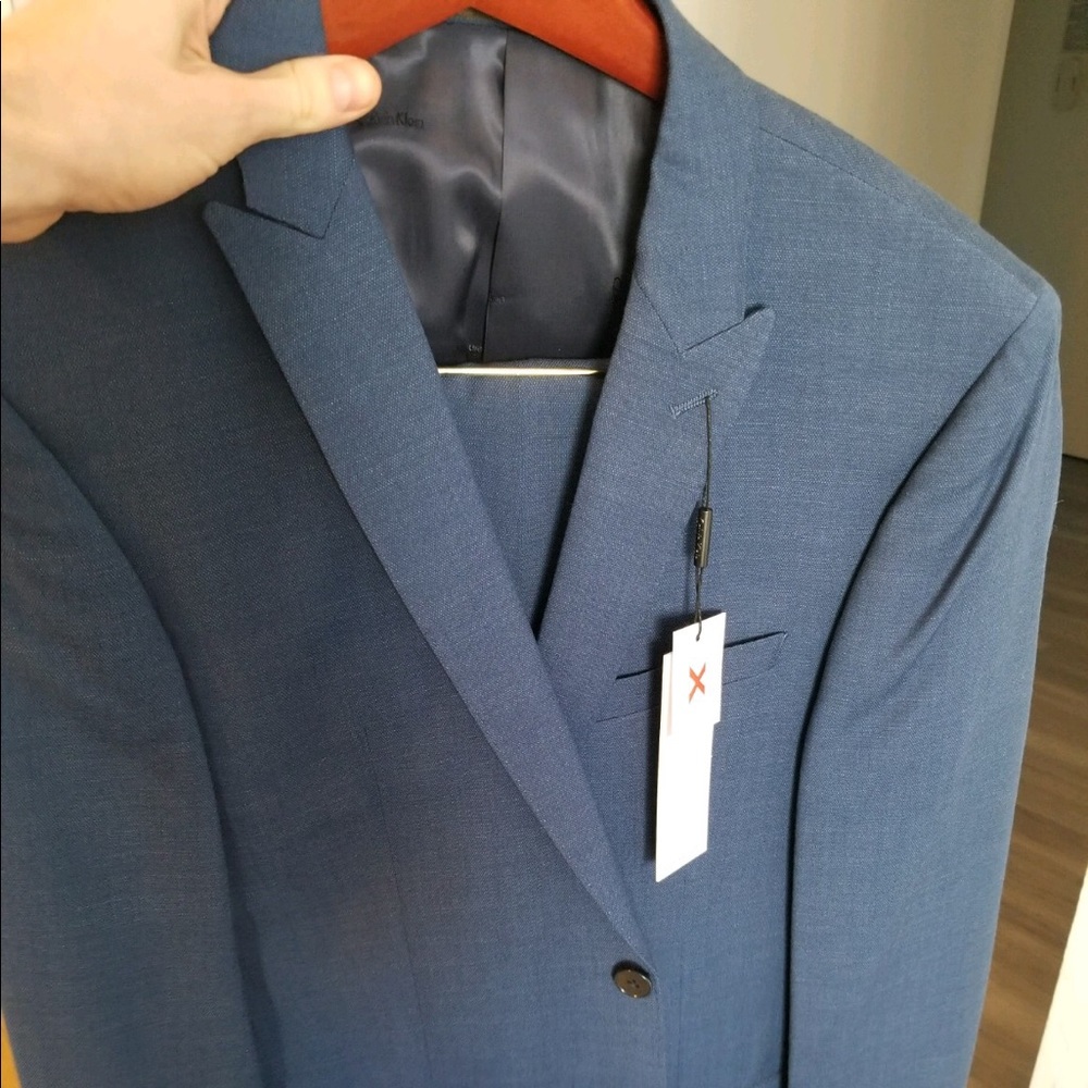NWT Calvin Klein X Slim fit suit